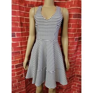 eight sixty Fit & Flare Size S Women's Geometric Pattern Dress #W